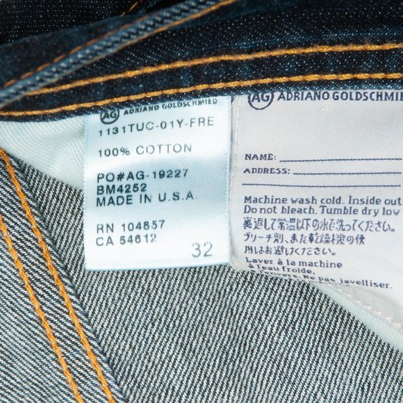 AG Adriano Goldscmied Matchbox Slim Straight Jeans - Picture 8 of 8